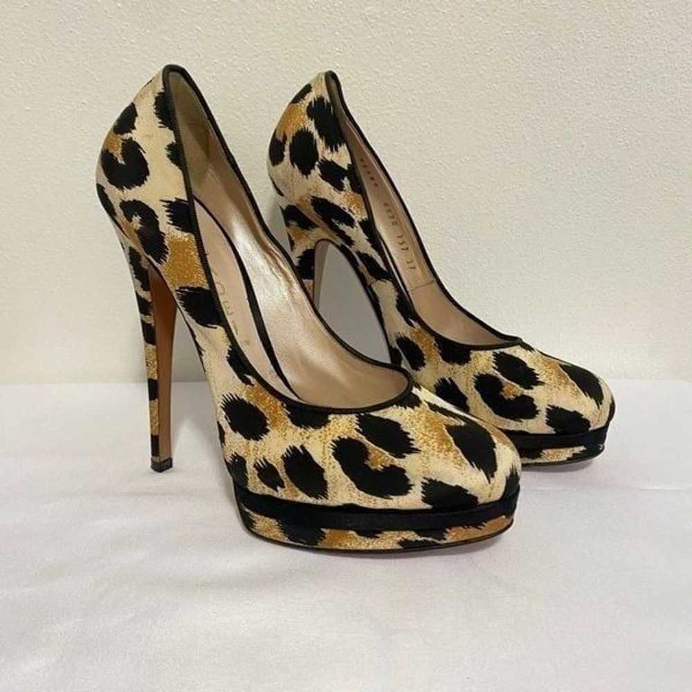 CASADEI Cheetah Print Platform Heels - image 12