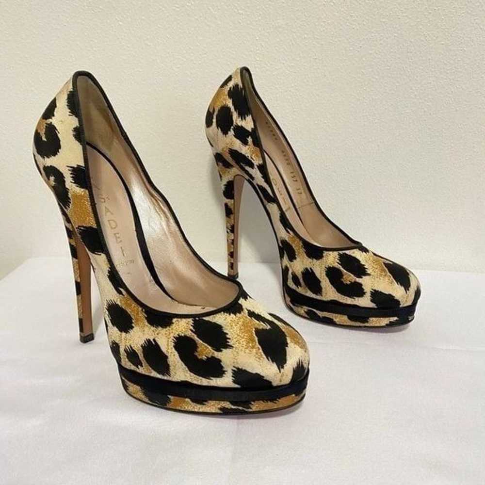 CASADEI Cheetah Print Platform Heels - image 2