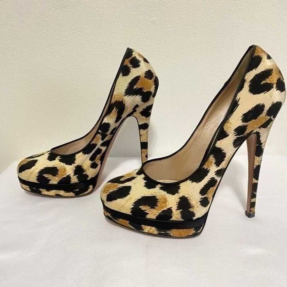 CASADEI Cheetah Print Platform Heels - image 3