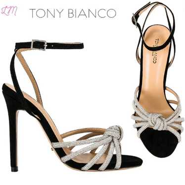 Tony Bianco Revolve Kyla Sandal Heels Size 8.5 Bl… - image 1