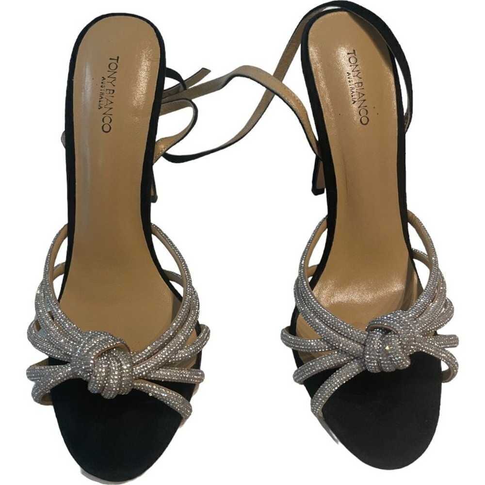 Tony Bianco Revolve Kyla Sandal Heels Size 8.5 Bl… - image 2