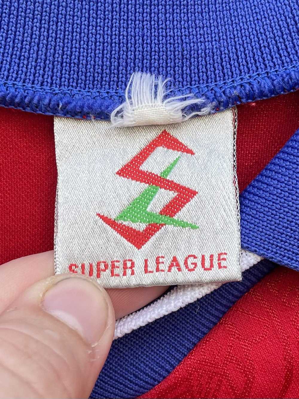 Vintage SUPER LEAGUE CHESTERFIELD FC SOCCER FOOTB… - image 2