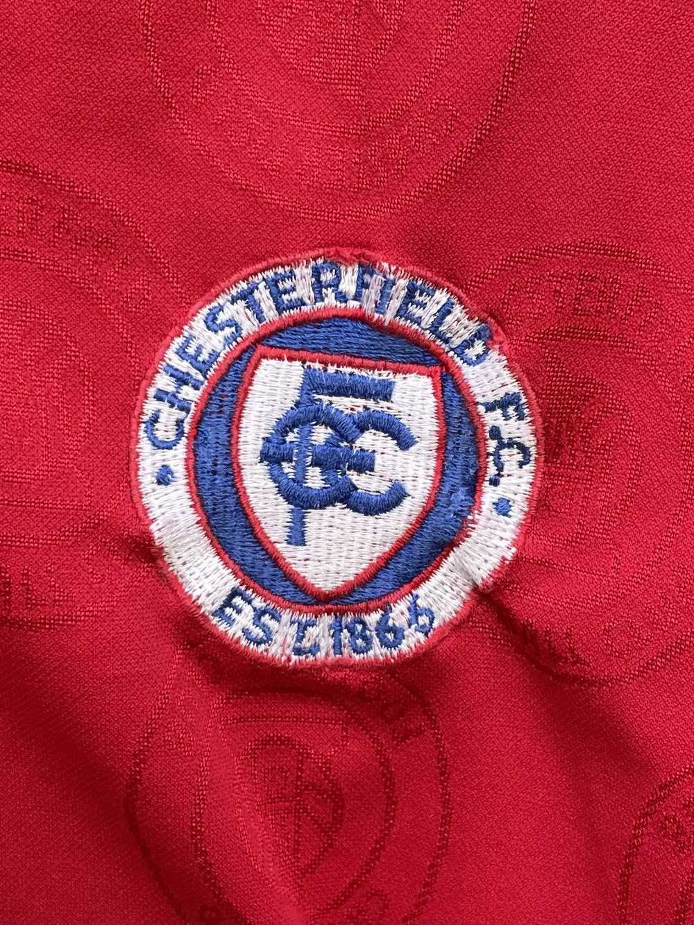 Vintage SUPER LEAGUE CHESTERFIELD FC SOCCER FOOTB… - image 7