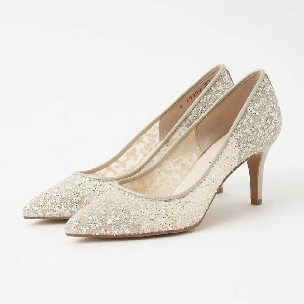 Brand new [DIANA] high heels with glitter scatter… - image 1