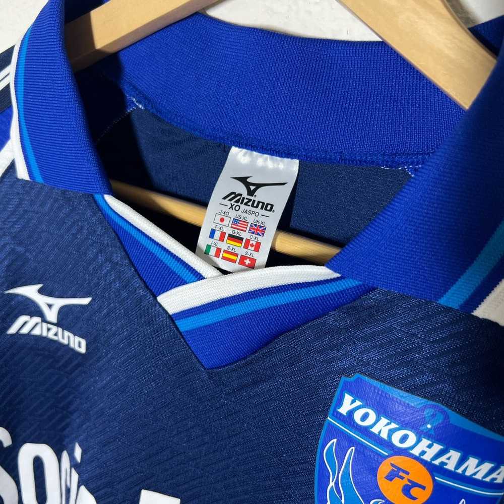 Mizuno × Soccer Jersey × Vintage Yokohama FC 1999… - image 3