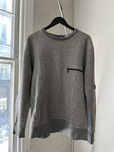 John Elliott John Elliot Zip Crew Neck