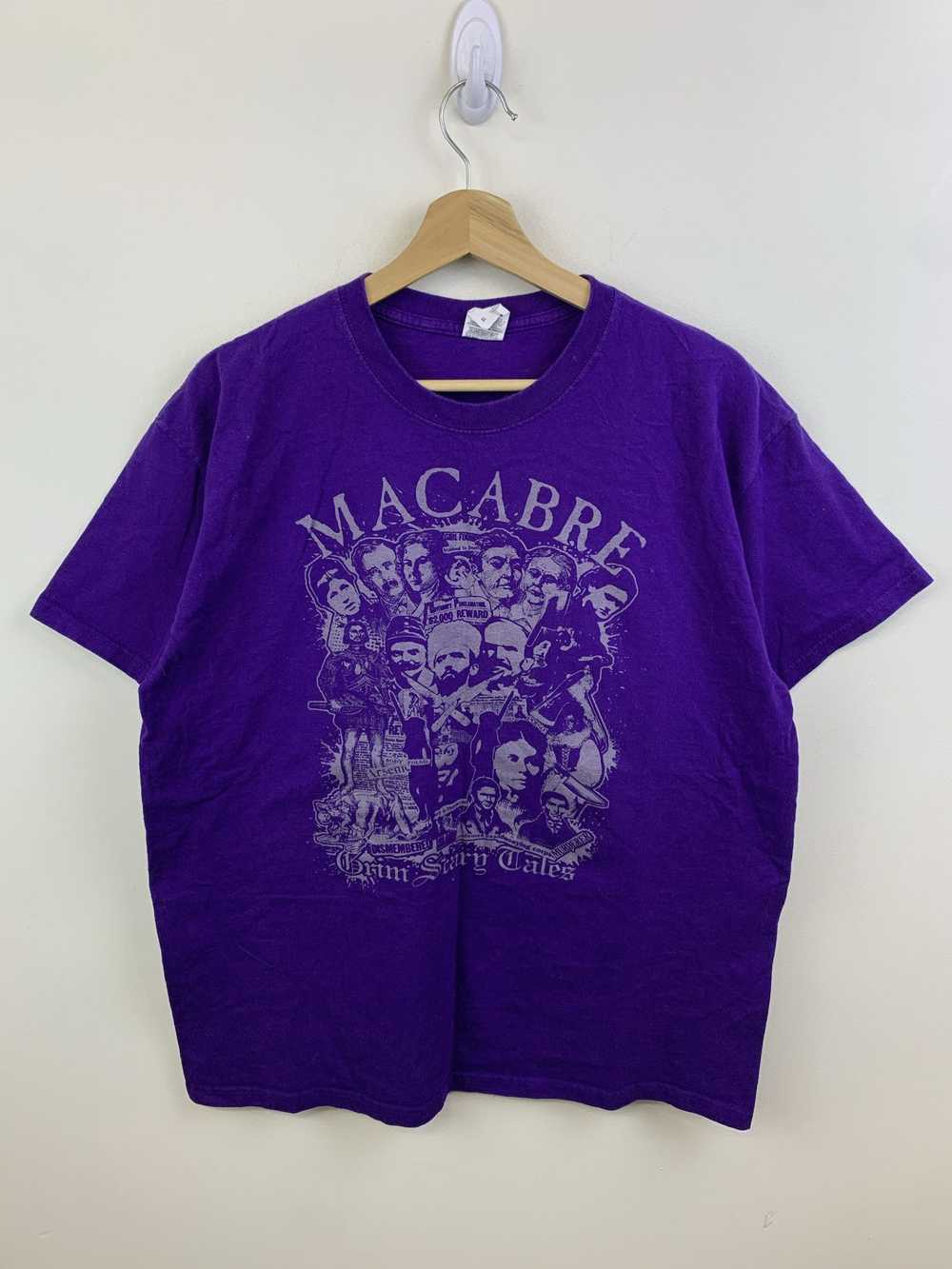 Tee × Tee Shirt Vintage Macabre Grim Scary Tales … - image 1