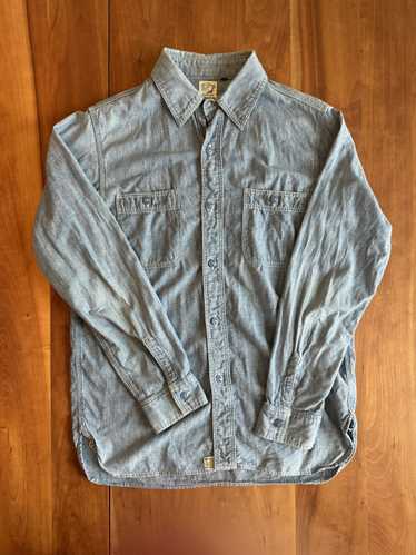 Orslow Orslow Blue Chambray Work Shirt