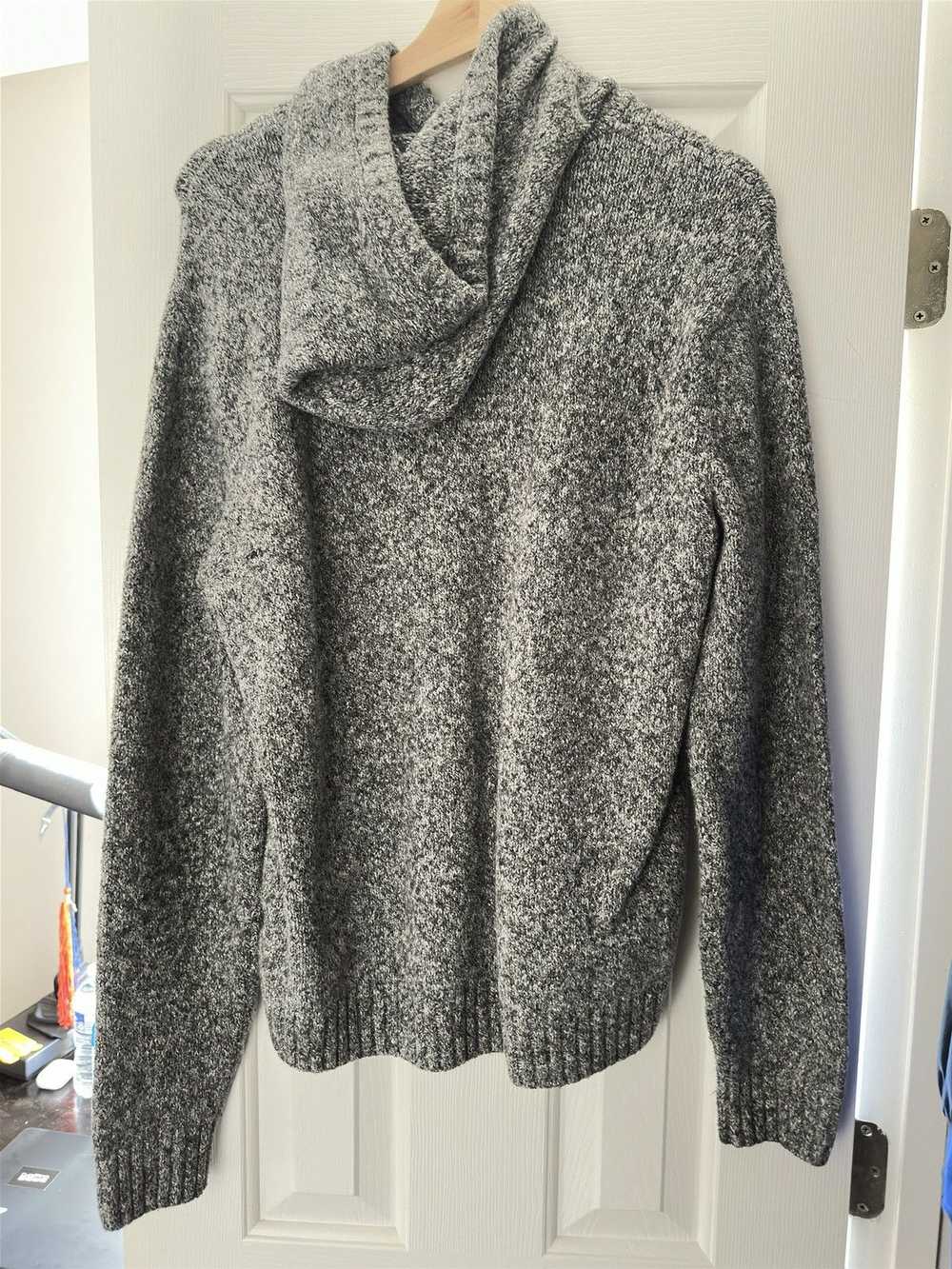 Old Navy Grey Knit hoodie - image 2