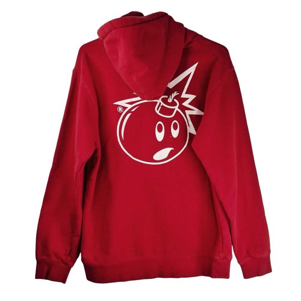 The Hundreds THE HUNDREDS! Men's Thick Red Hoodie… - image 1