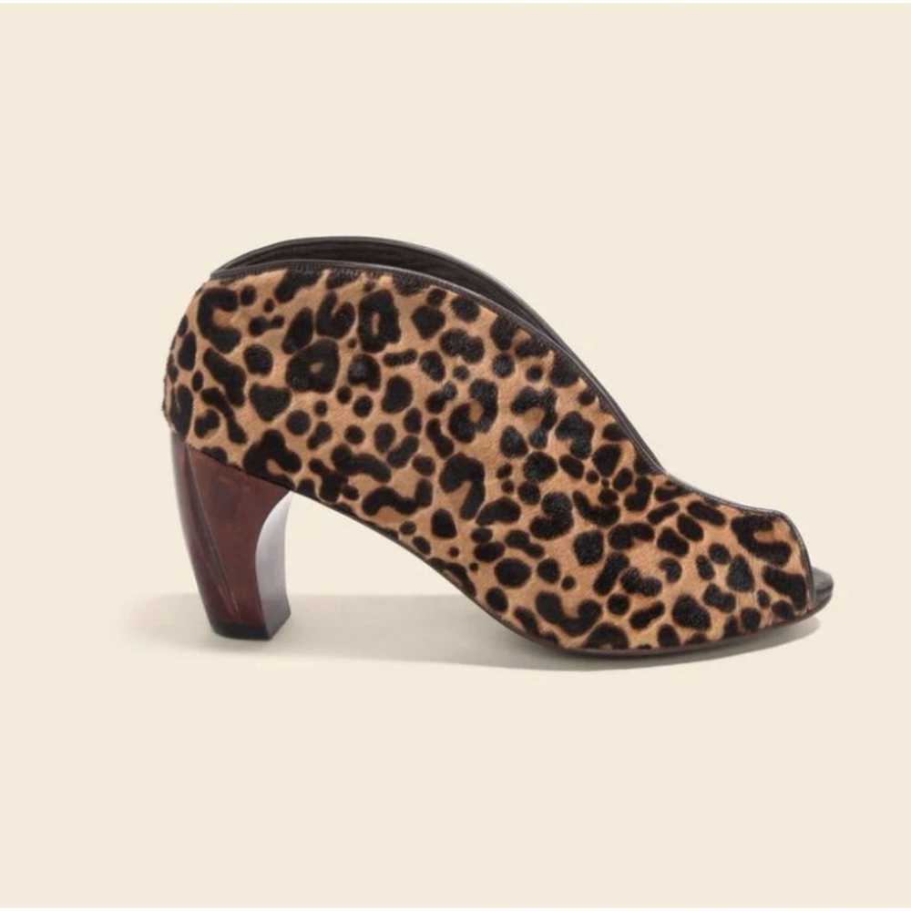 Salpy Women's Size 9.5 Brown Geneva Leopard Print… - image 10