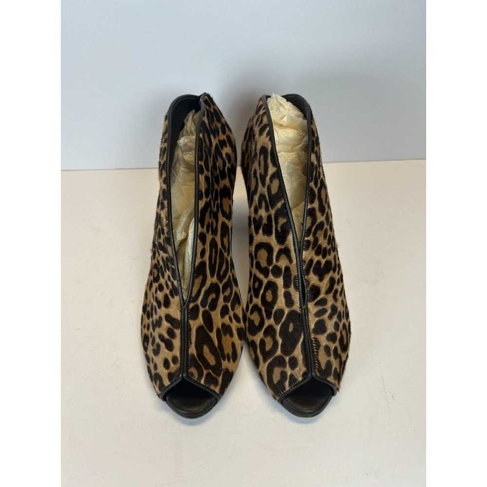 Salpy Women's Size 9.5 Brown Geneva Leopard Print… - image 3