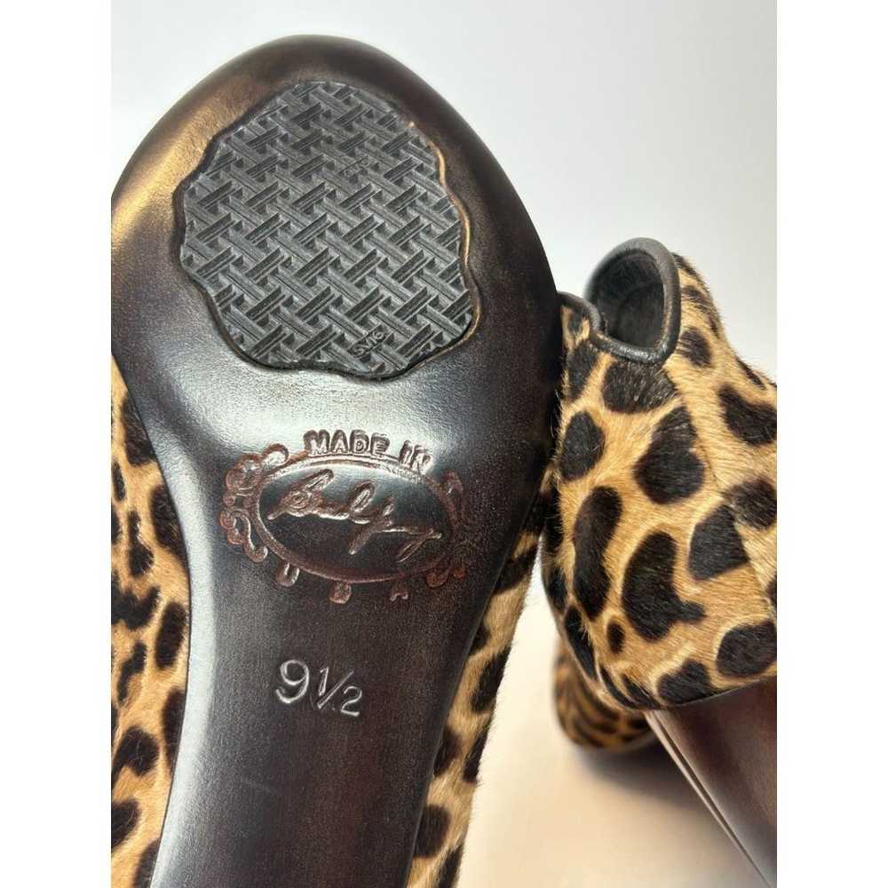 Salpy Women's Size 9.5 Brown Geneva Leopard Print… - image 5