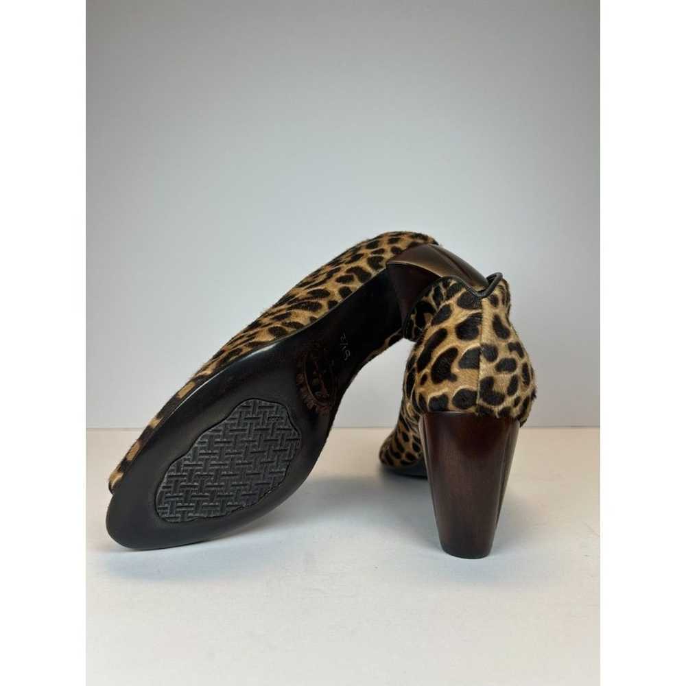 Salpy Women's Size 9.5 Brown Geneva Leopard Print… - image 6