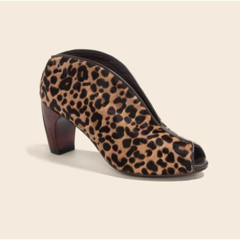 Salpy Women's Size 9.5 Brown Geneva Leopard Print… - image 9