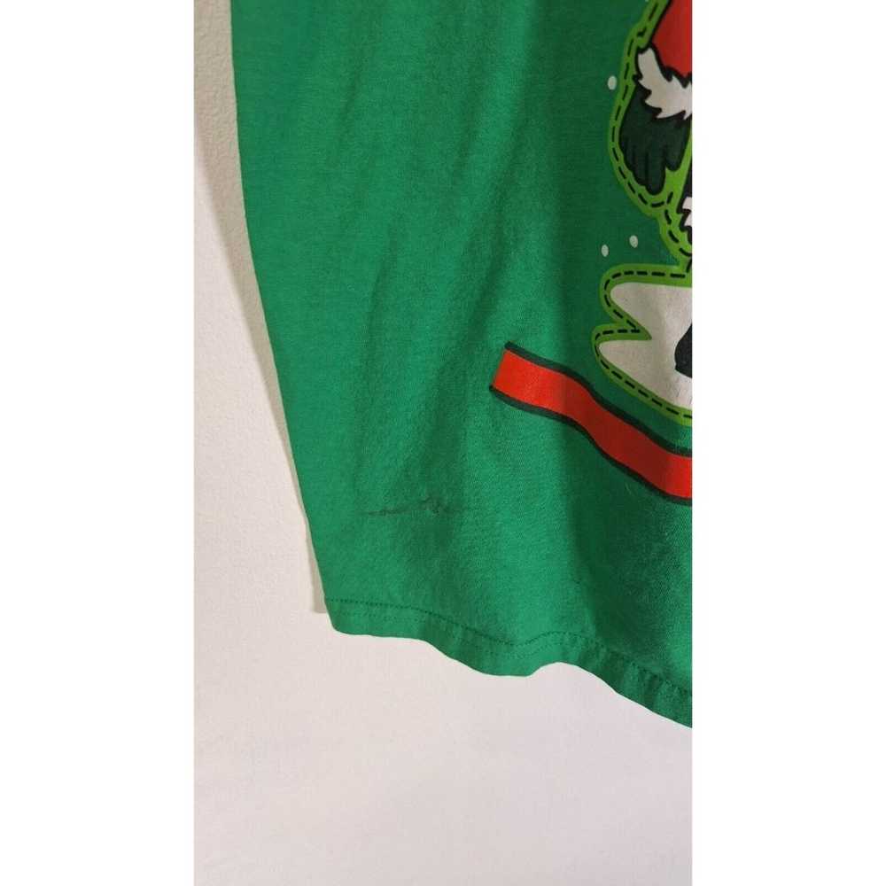 Vtg Dec. 25th Christmas T Shirt Size 3x Santa Hol… - image 5