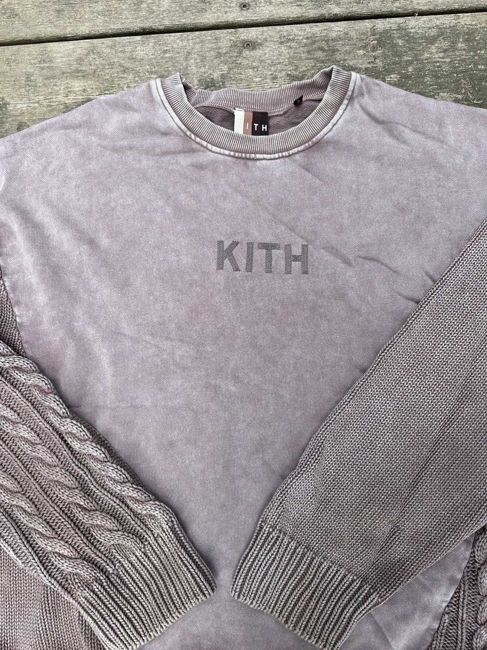 Kith FW20-Kith Combo Stitched Knit Crewneck Sweat… - image 5