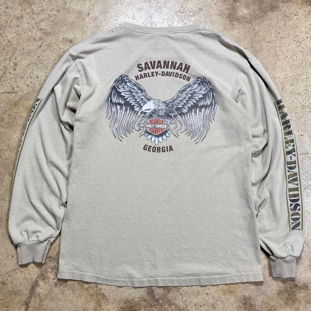 Harley Davidson × Streetwear Tan Harley Davidson … - image 1