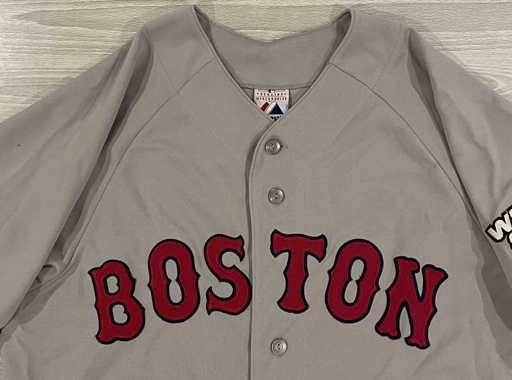 MLB × Majestic × Vintage Majestic 2004 Boston Red… - image 4