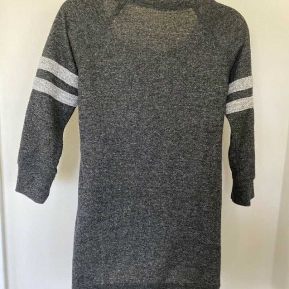 VTG Ladies Sweater Soft Gray Tunic EUC - image 9