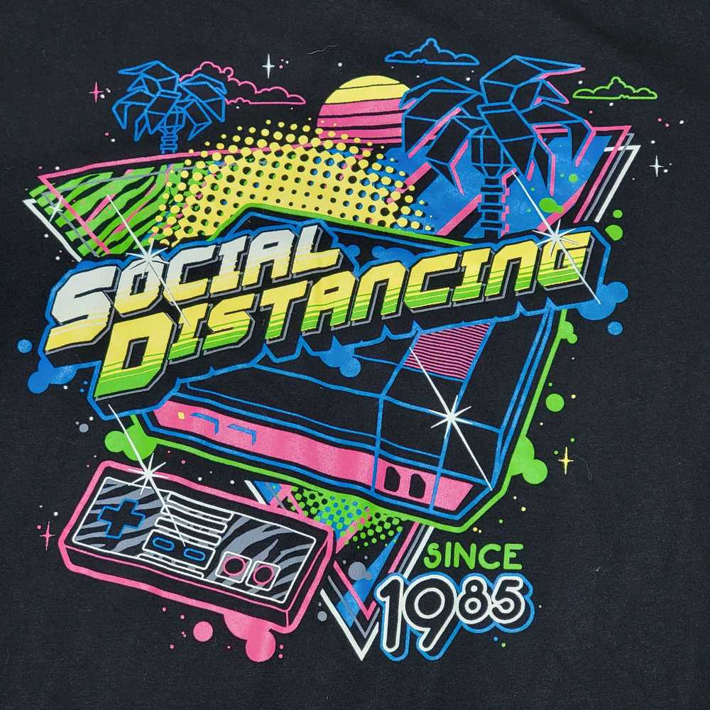 Other Geek Fuel SS Tee "Social Distancing Since 1… - image 2