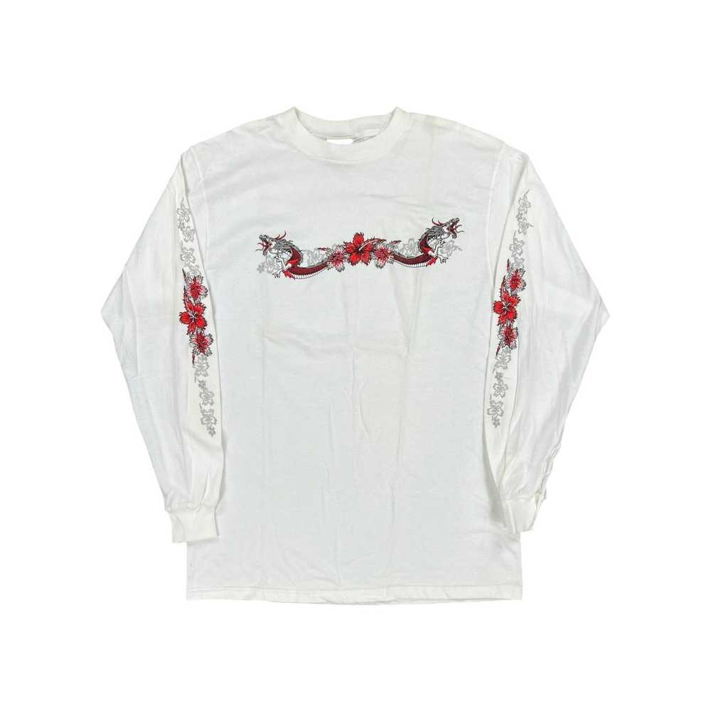 Vintage Vintage Y2K Bullhead dragon long sleeve p… - image 1