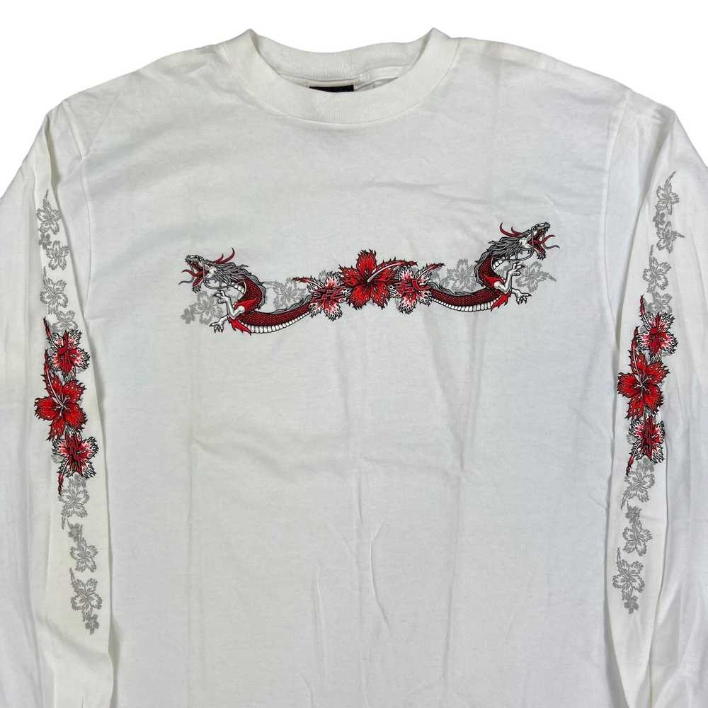 Vintage Vintage Y2K Bullhead dragon long sleeve p… - image 4