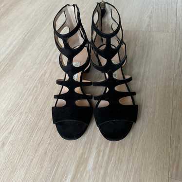 Jimmy Choo Sandals Black Suede Size 36