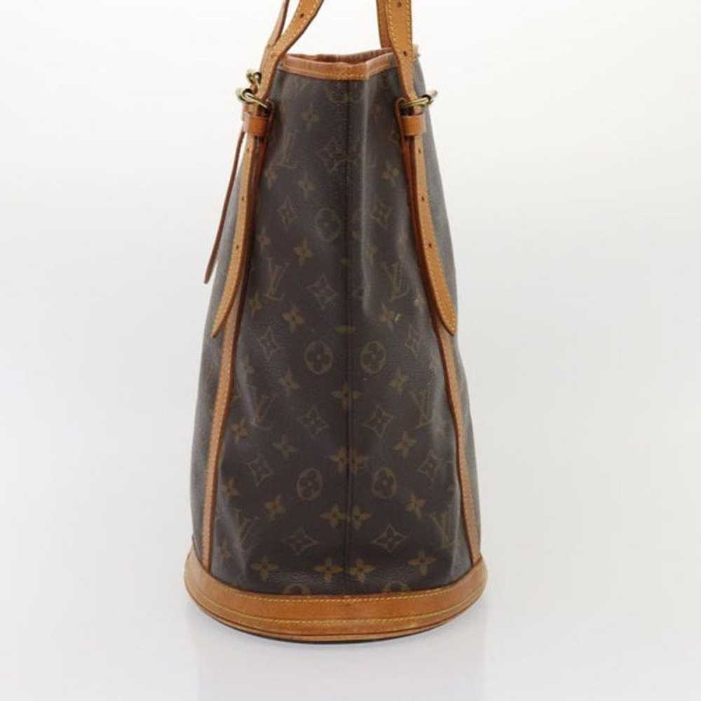 Louis Vuitton LOUIS VUITTON Monogram Bucket GM Sh… - image 4