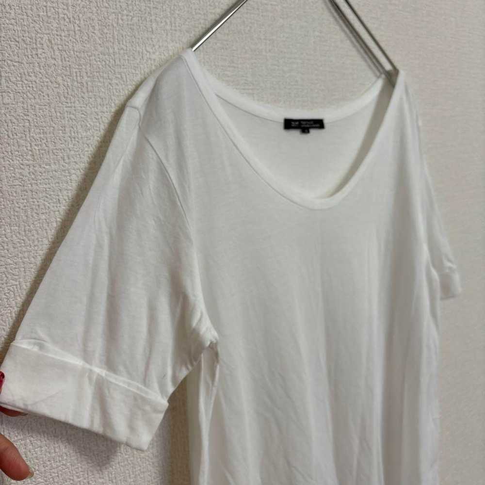 23-ku 23 District T-shirt Top Linen brand Crewnec… - image 4