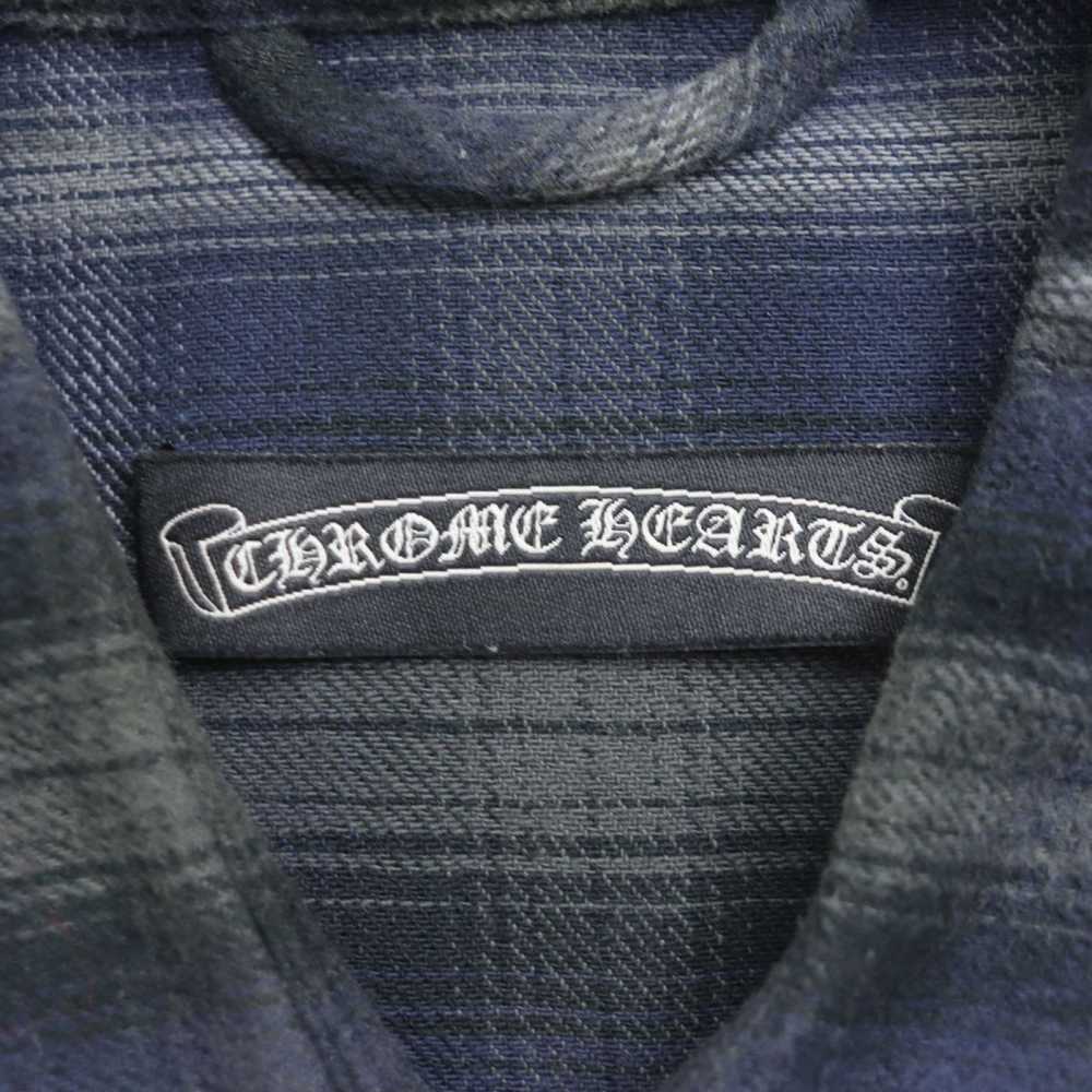 Chrome Hearts Chrome Hearts Flare Cutoff Flannel - image 7