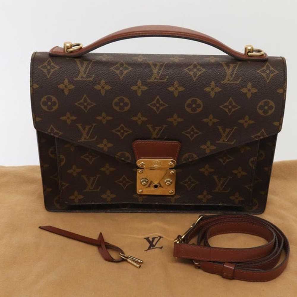 Louis Vuitton LOUIS VUITTON Monogram Monceau 28 H… - image 12