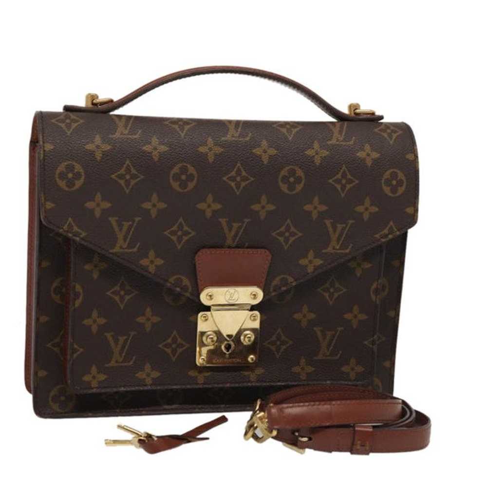 Louis Vuitton LOUIS VUITTON Monogram Monceau 28 H… - image 1