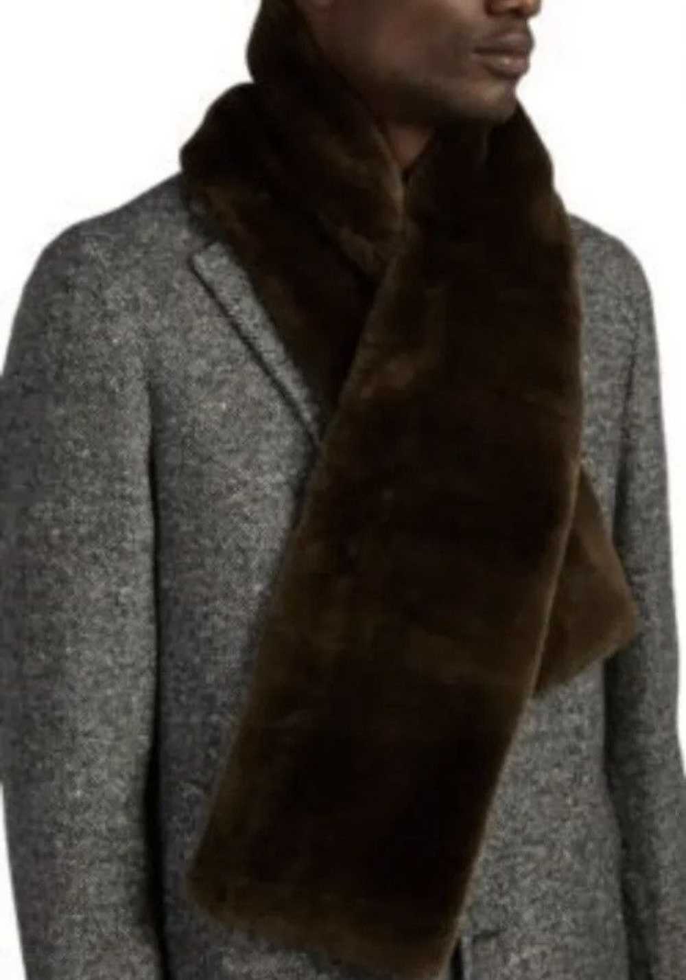 Loro Piana Loro Piana Cashmere Cozy Muffler Fur M… - image 1