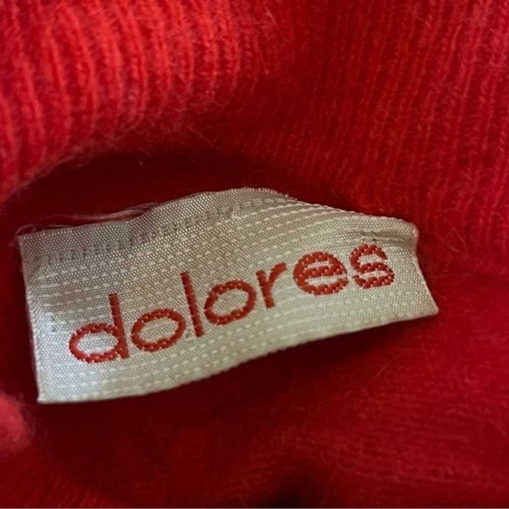 Vintage Vintage 80s-90s Dolores Mockneck Side But… - image 3