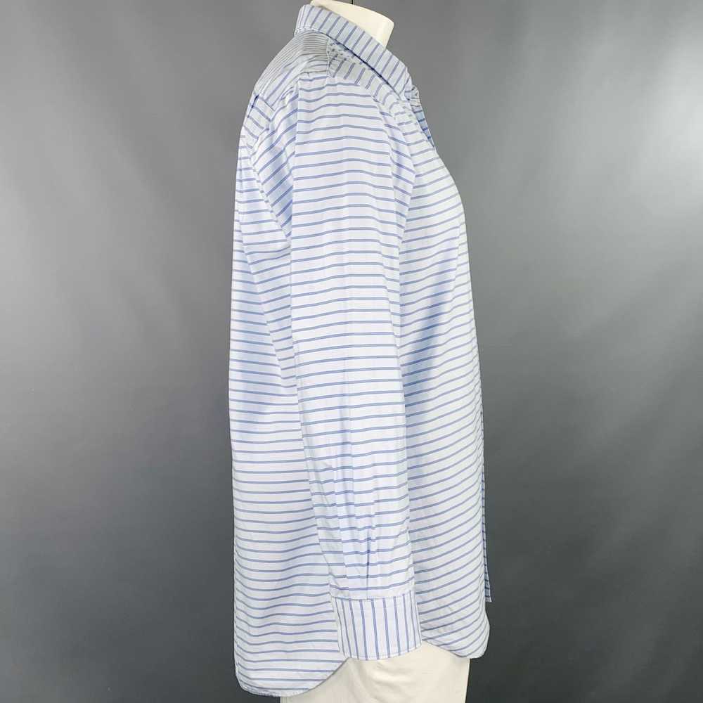 Comme des Garcons Shirt Light Blue Stripe Cotton … - image 2