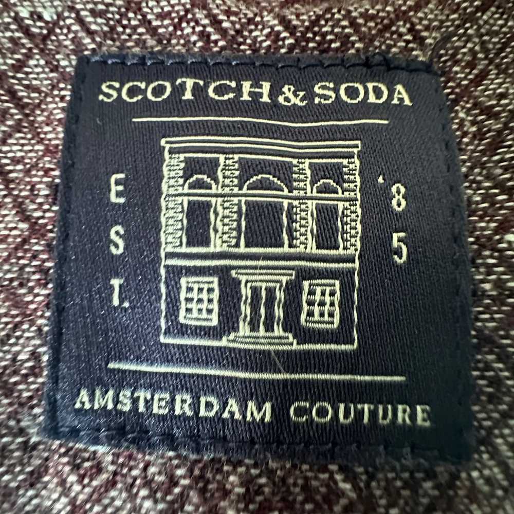 Scotch & Soda Scotch and Soda Burgundy Patterned … - image 4