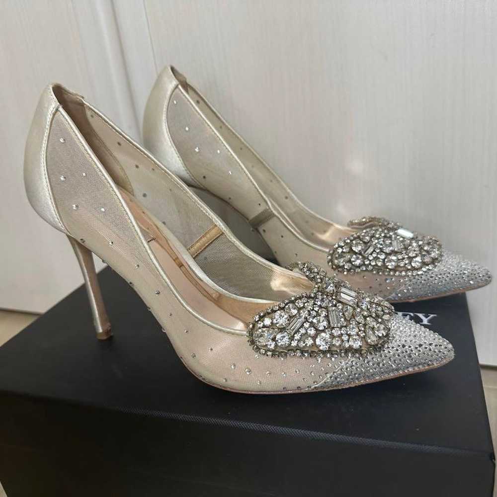 Badgley Mischka Bridal Shoes【Heel 10cm】Size 24.0 - image 2