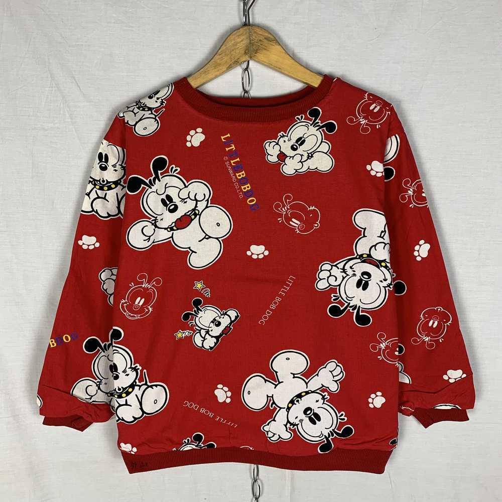 Japanese Brand Little Bob Dog Reversible Sweatshi… - image 1