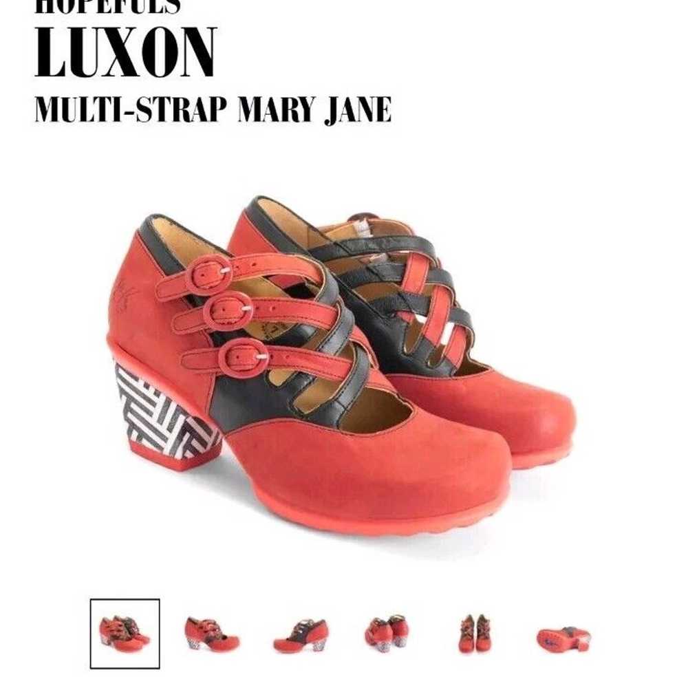 John Fluevog Hopefuls Luxon Muti-Strap Mary Jane … - image 3