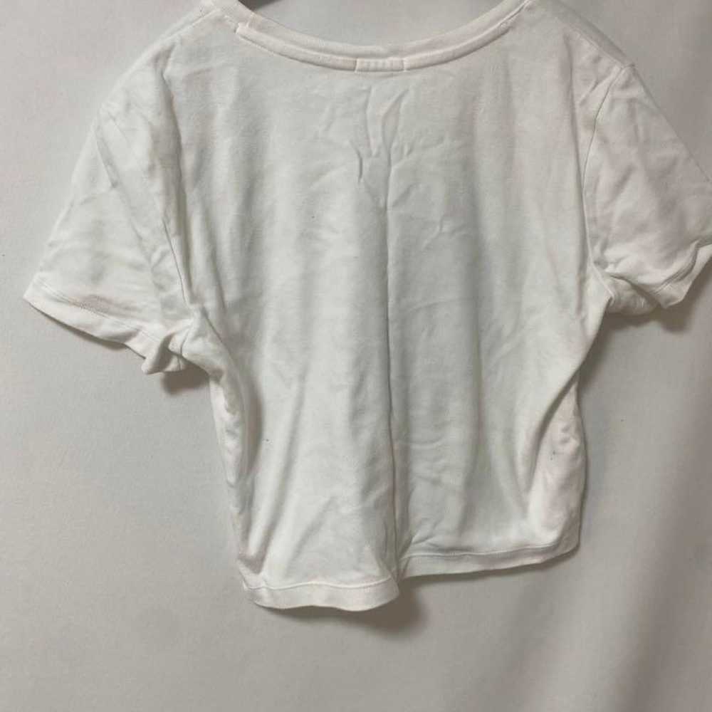 GU T-shirt XL size, belly-exposing, summer clothi… - image 7