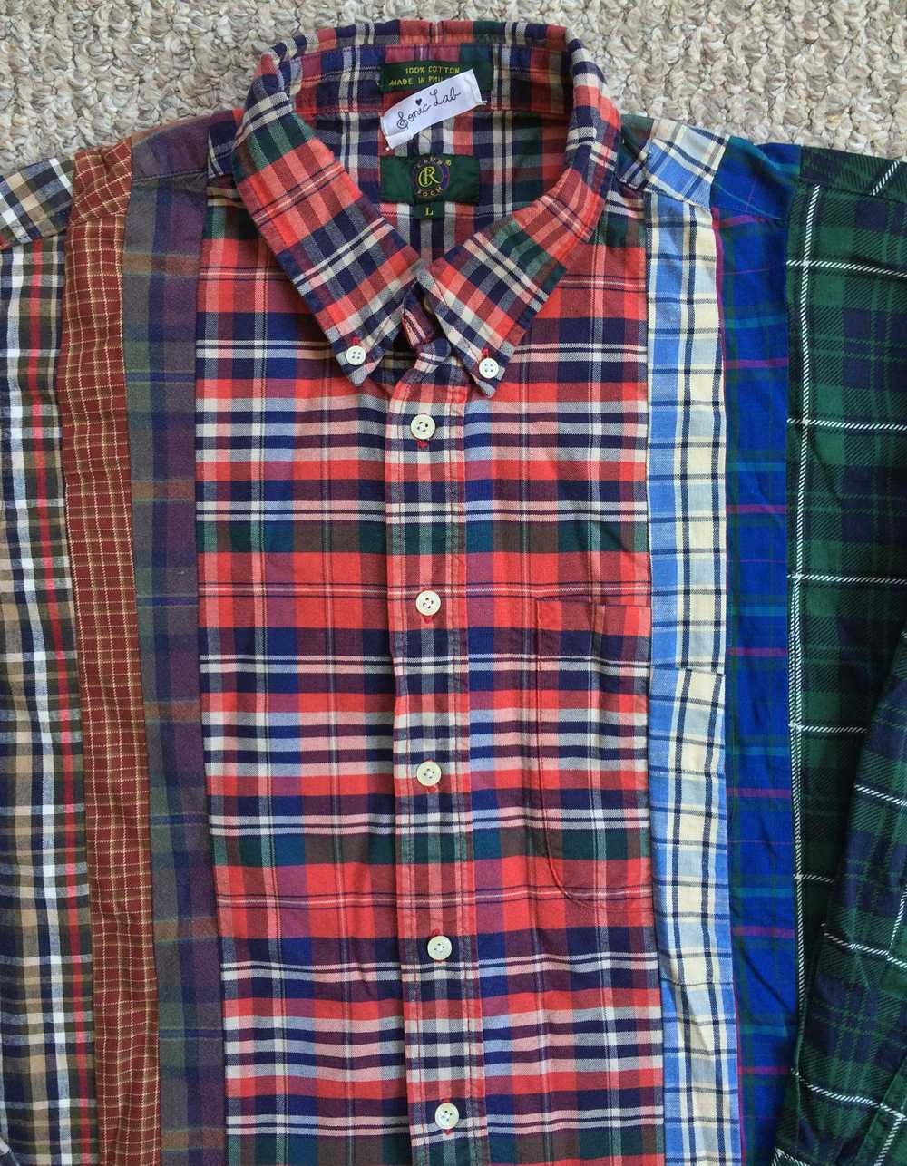 Needles × Sonic Lab Early 7 Cut Rebuild Flannel! - image 3