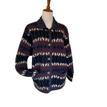 Laura Ashley Laura Ashley vintage cardigan wool, … - image 1