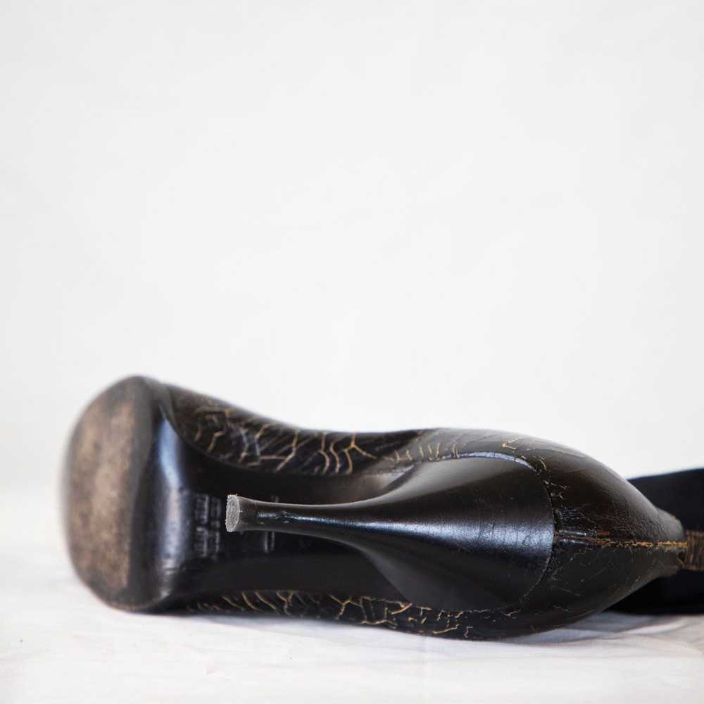 Miu Miu Miu Miu FW 2001 'Cracked' Sock Pumps - image 6