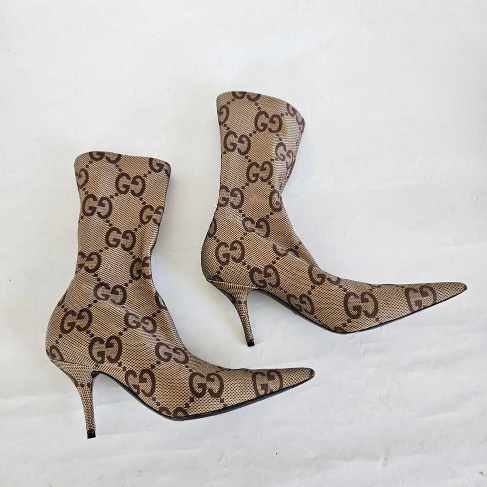 Gucci Cloth ankle boots - image 5