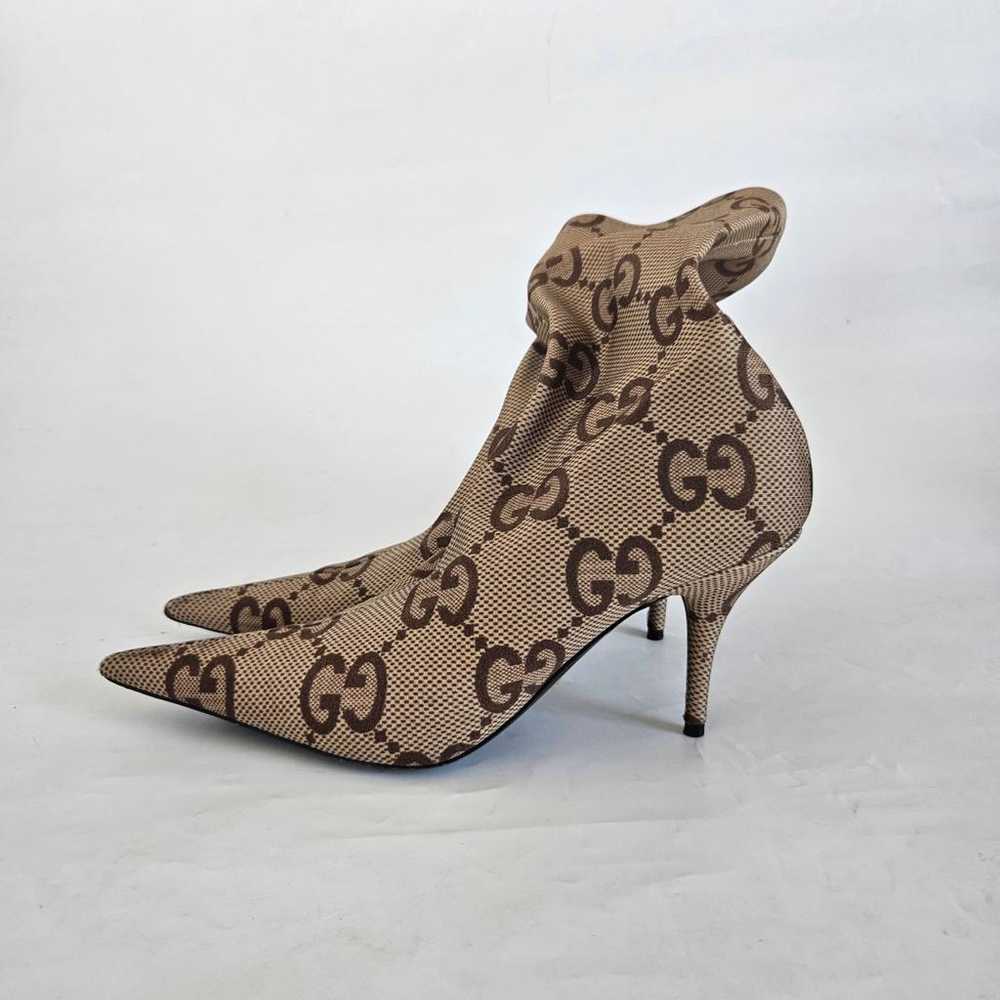 Gucci Cloth ankle boots - image 8