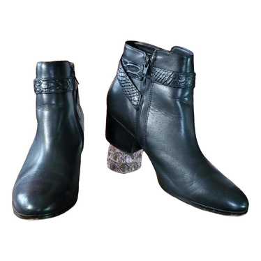 Coach Leather biker boots - image 1