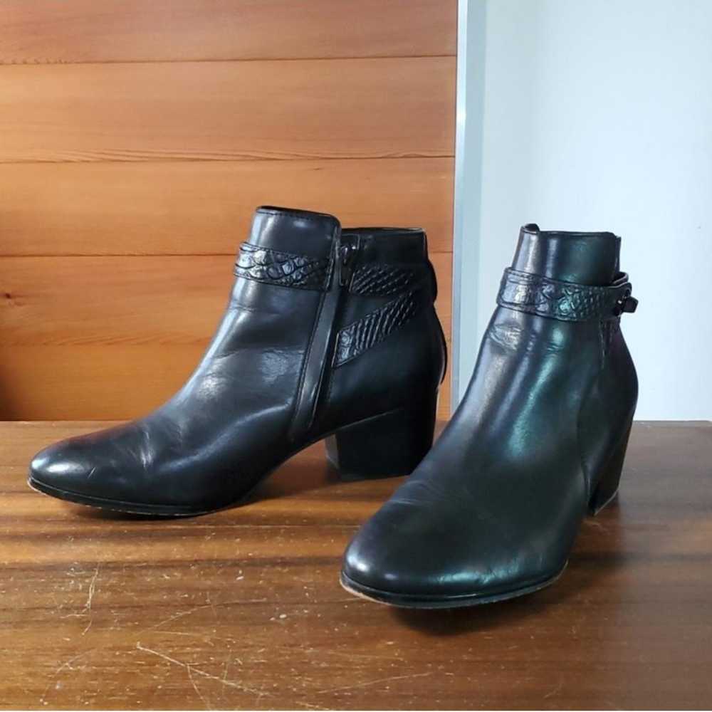 Coach Leather biker boots - image 3