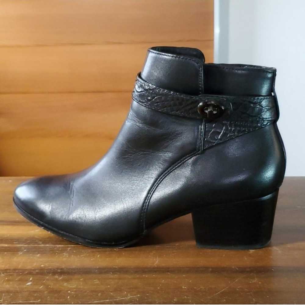 Coach Leather biker boots - image 5