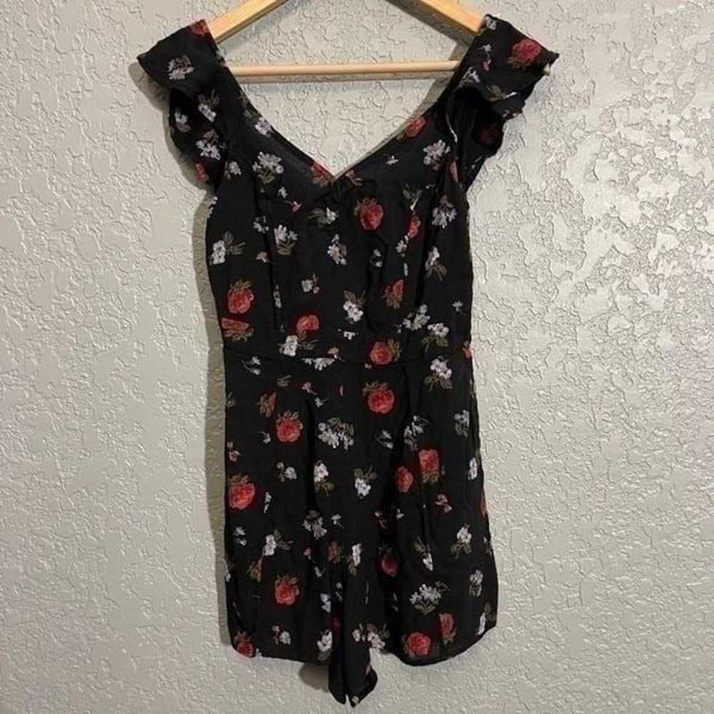 American Eagle Petite Floral Romper - image 2